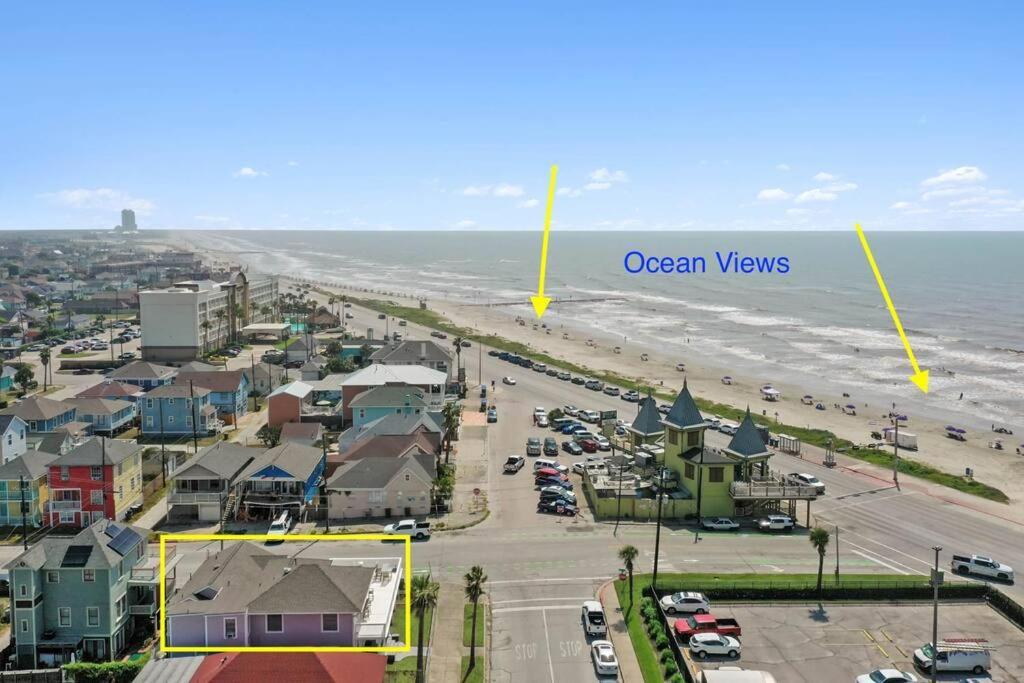 Galvez Oceanview Retreat Walk To Beach Or Pleasure Pier Vila Galveston Exterior foto